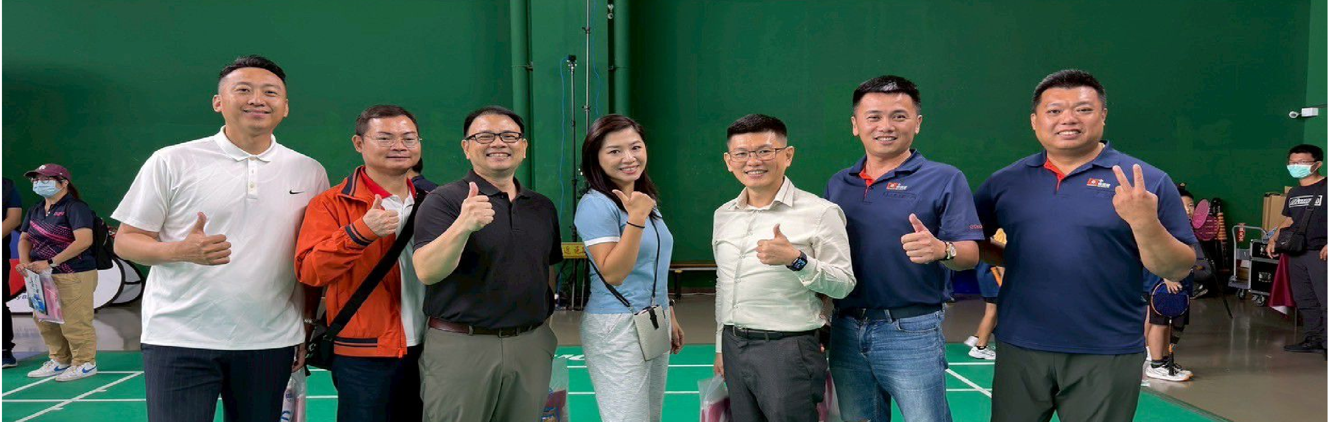 114市長盃羽球賽加油